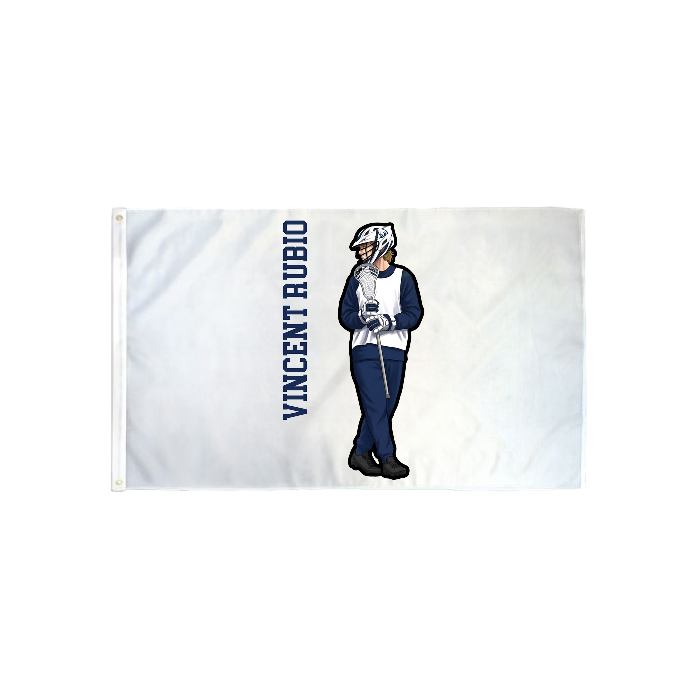 3x5 Flag — Name Vertical in Classic