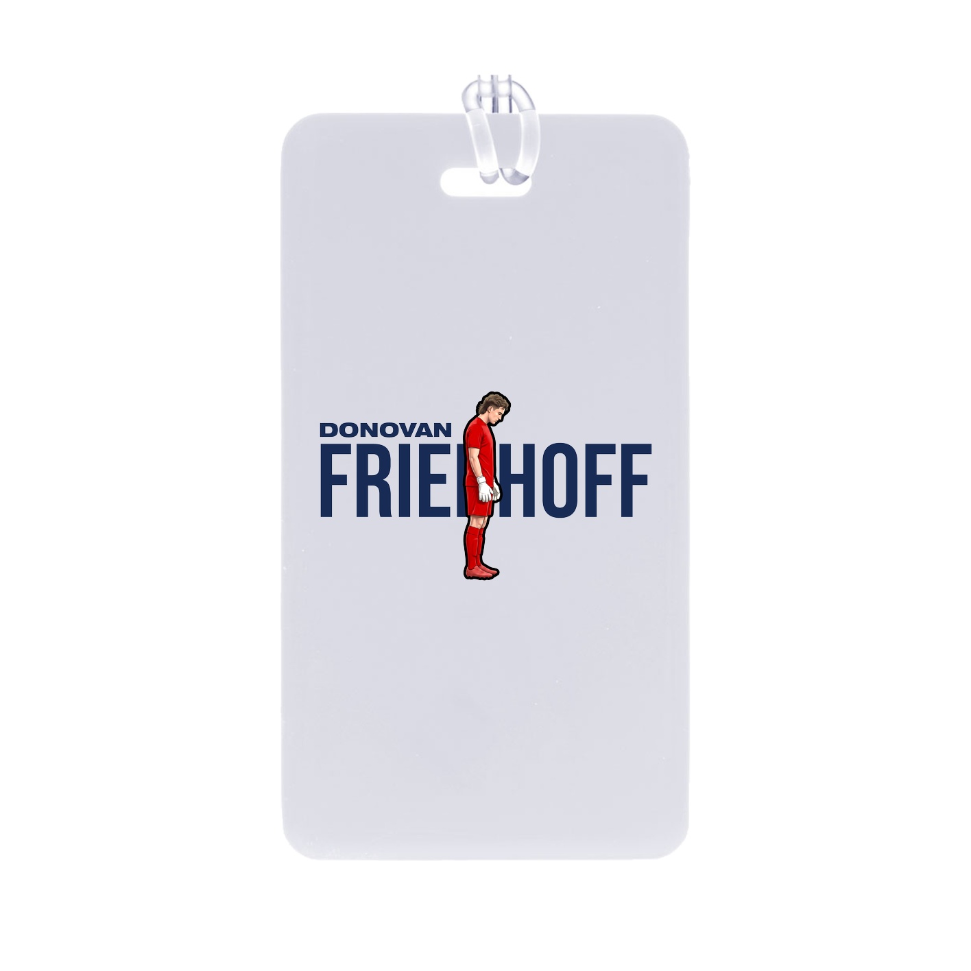 Bag Tag — Player Name in Classic