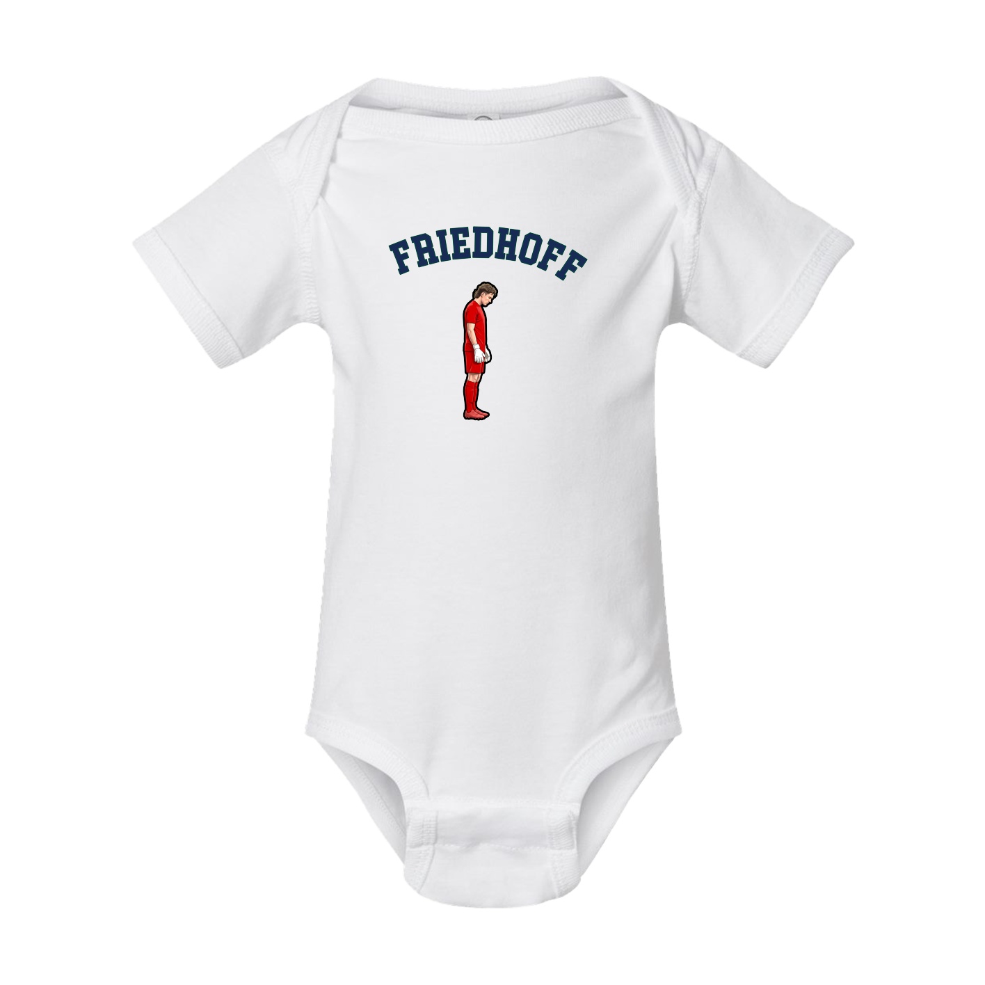 Baby Onesie — Shirsey Arch in White