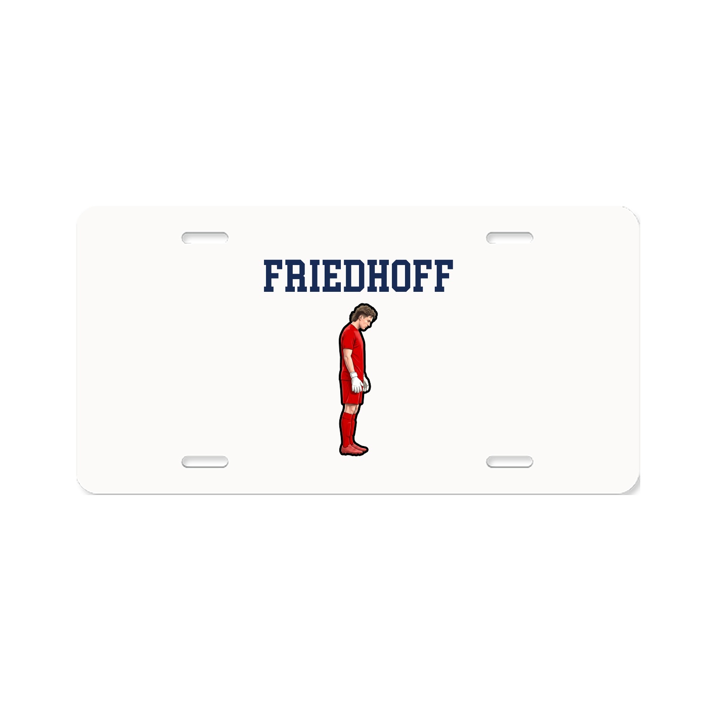 License Plate — Shirsey in Classic