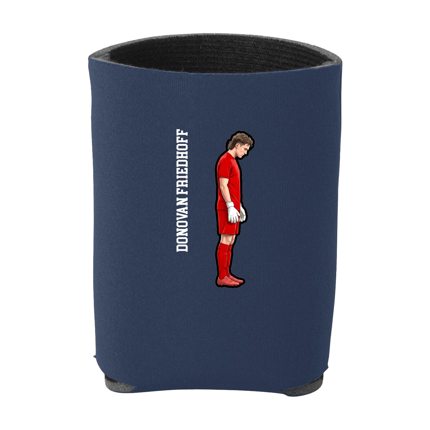 Can Holder — Name Vertical in Navy