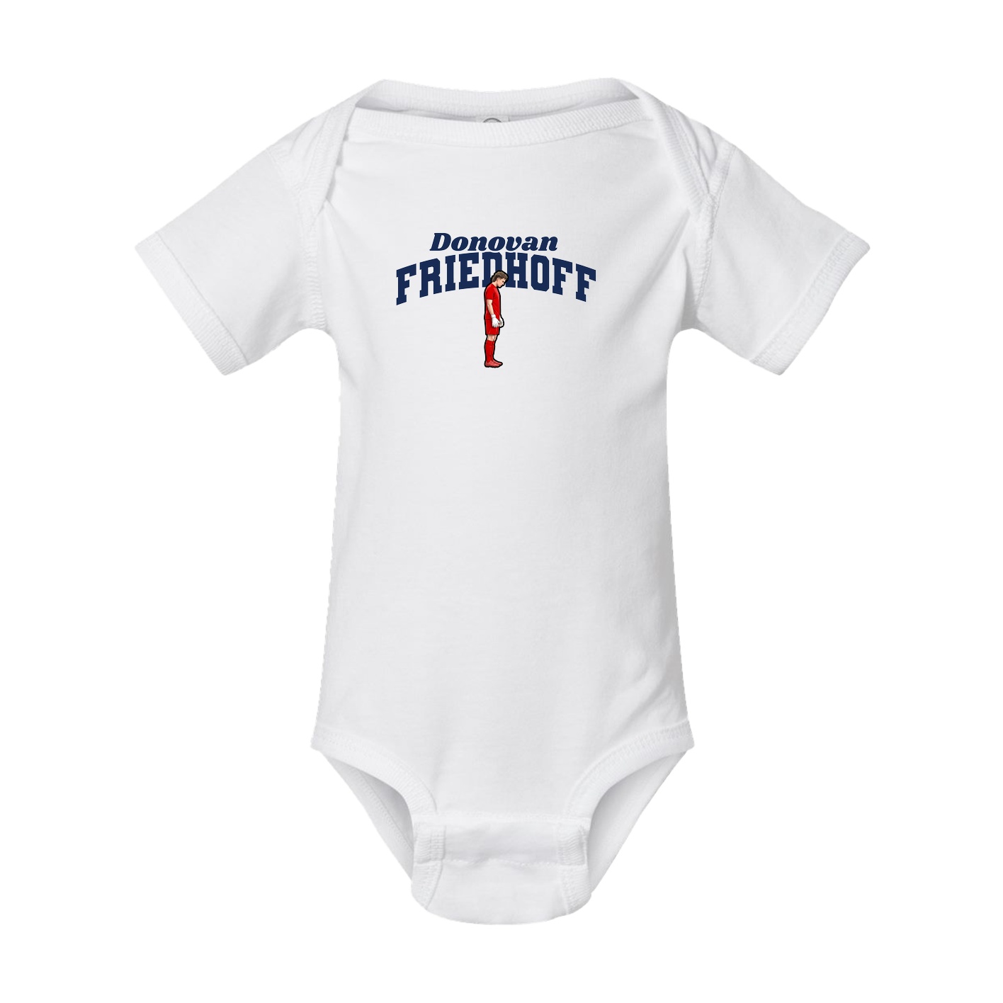 Baby Onesie — Signature Arch in White