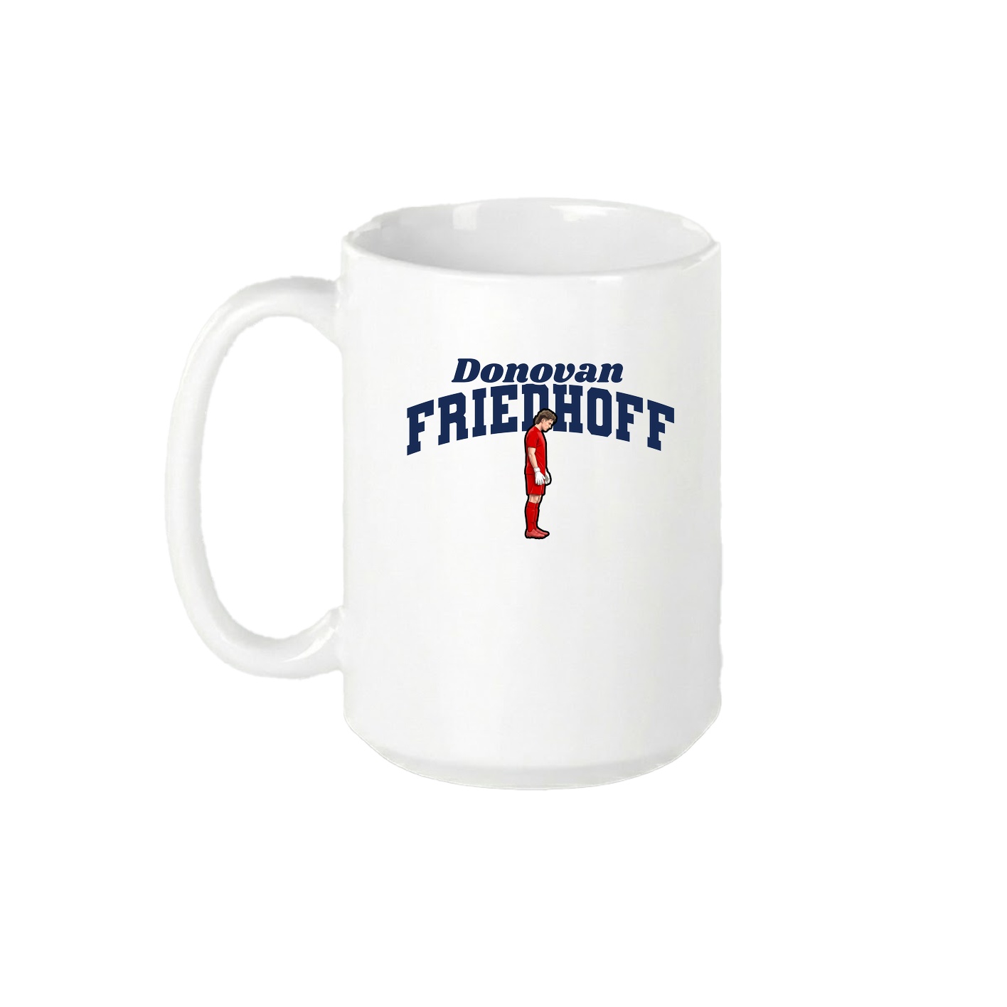 15oz Coffee Mug — Signature Arch in White