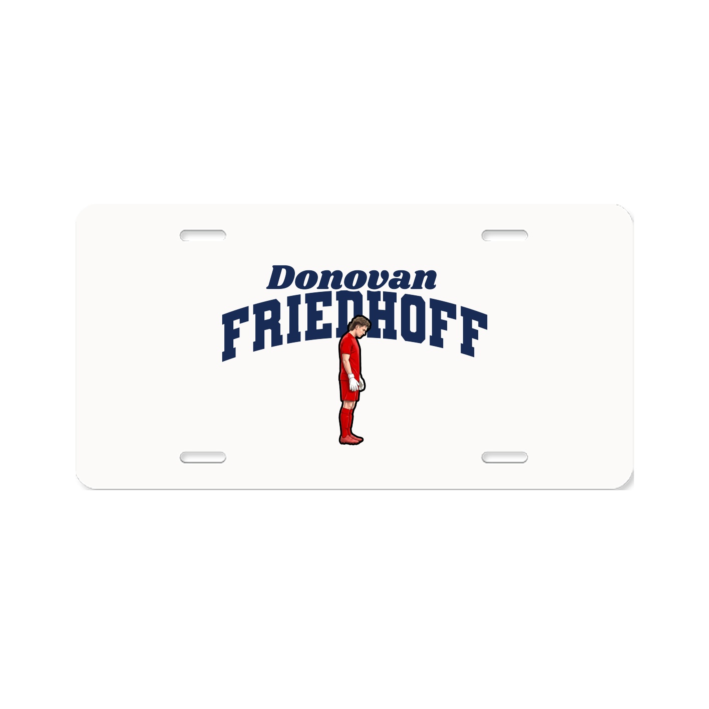 License Plate — Signature Arch in Classic