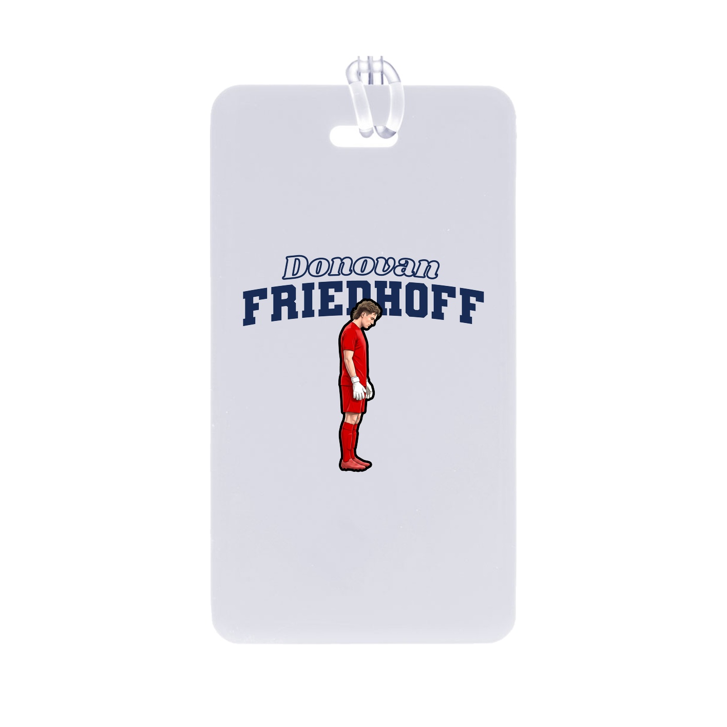 Bag Tag — Name Arch in Classic