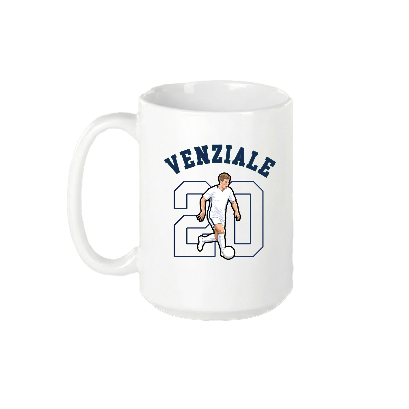 15oz Coffee Mug — Shirsey Arch in White