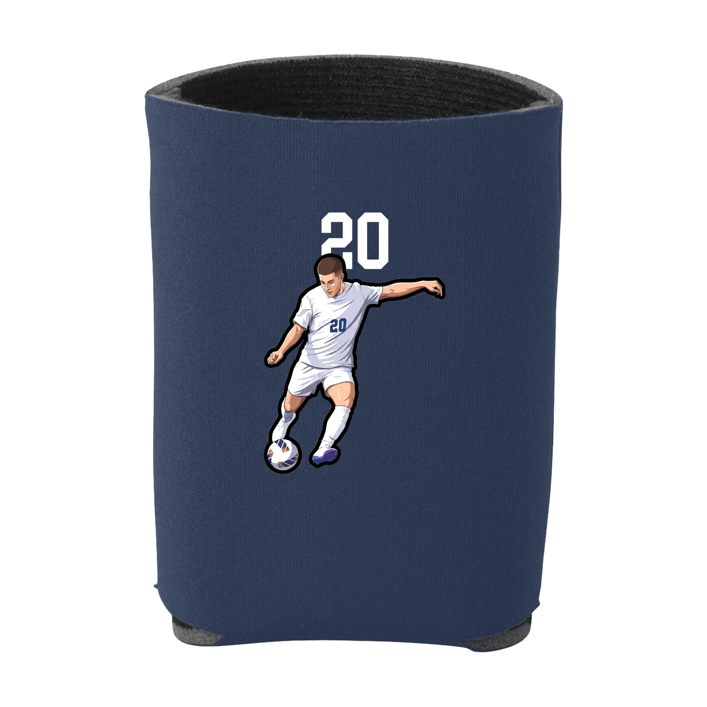 Can Holder — Number Top in Navy
