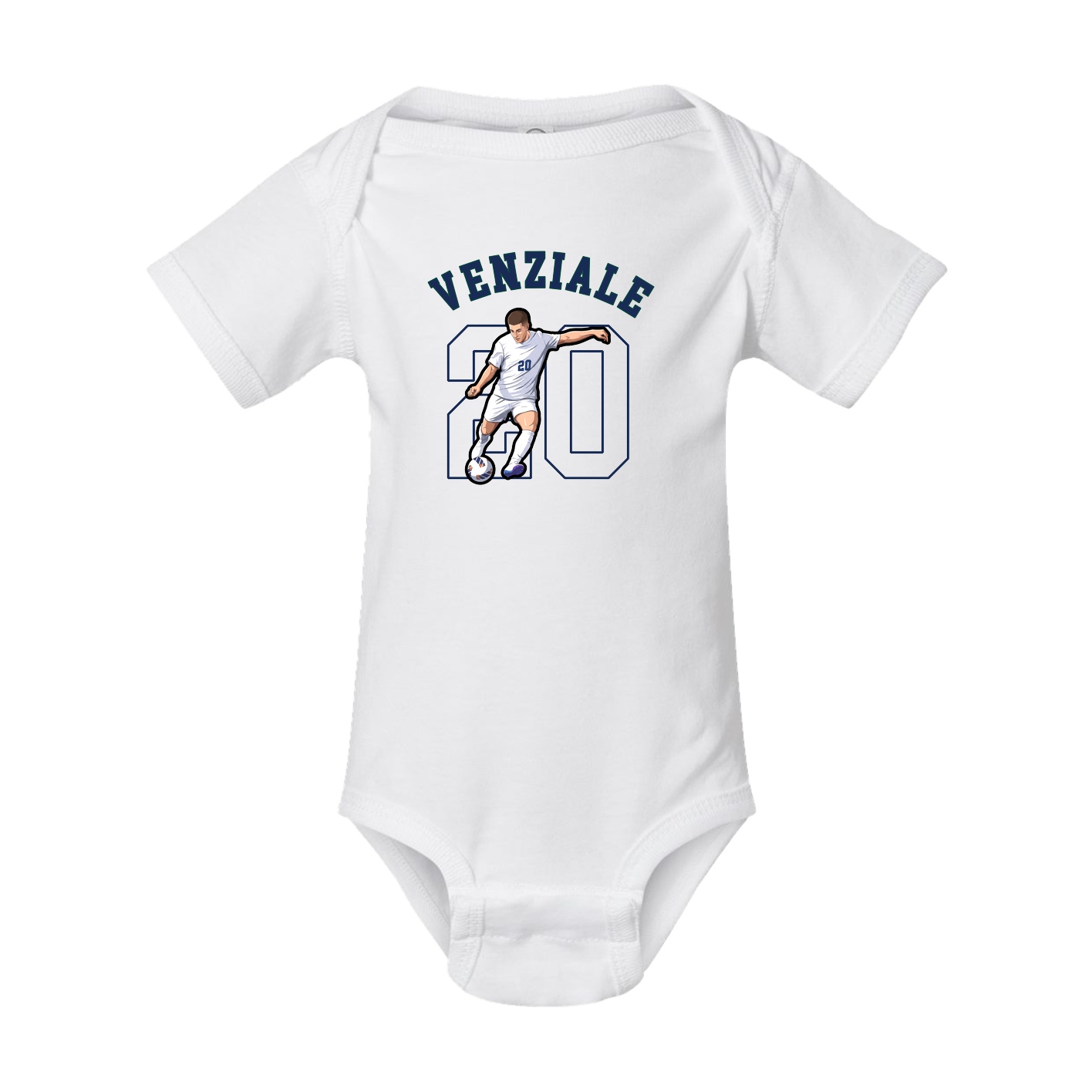 Baby Onesie — Shirsey Arch in White