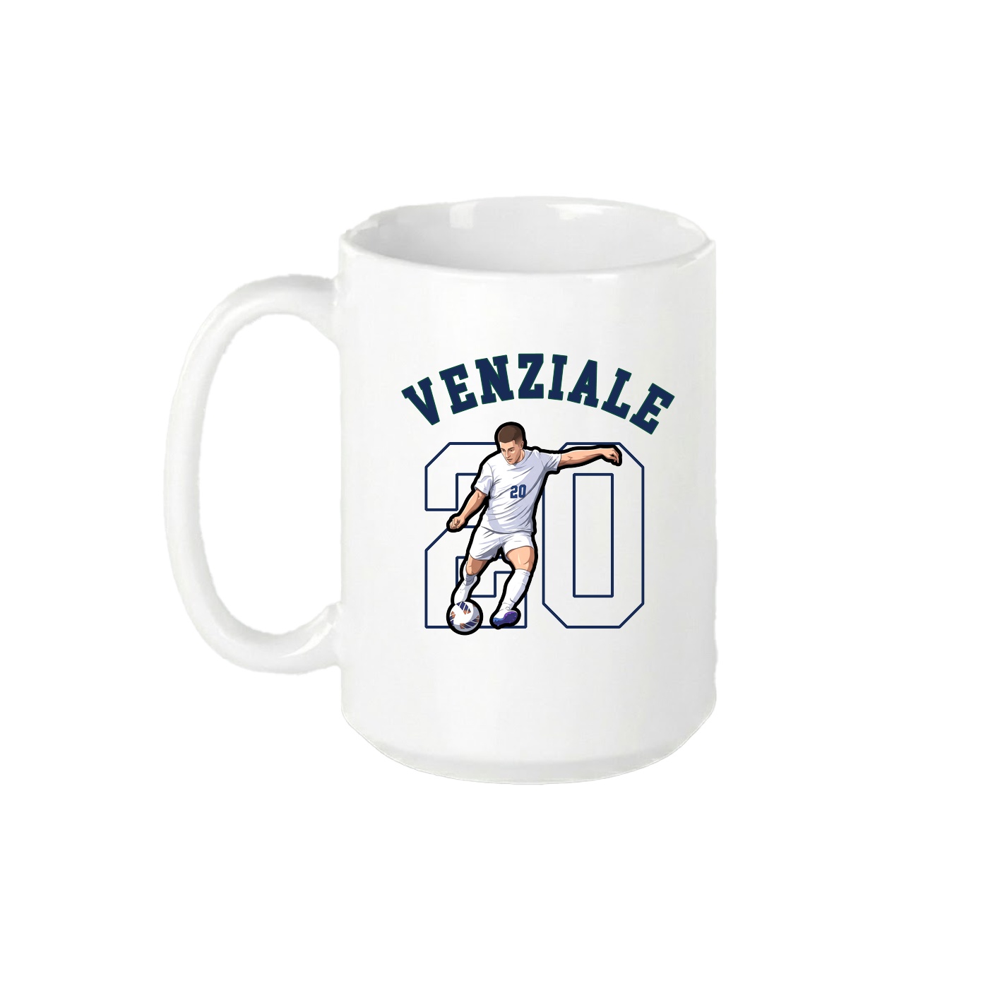 15oz Coffee Mug — Shirsey Arch in White