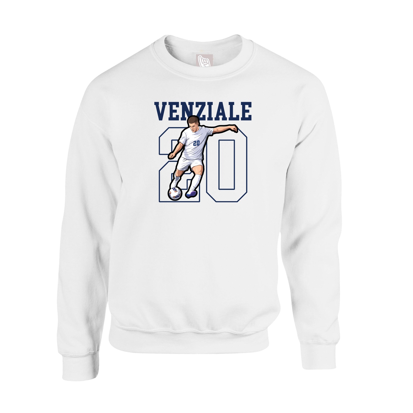 Fleece Crew — Shirsey in White