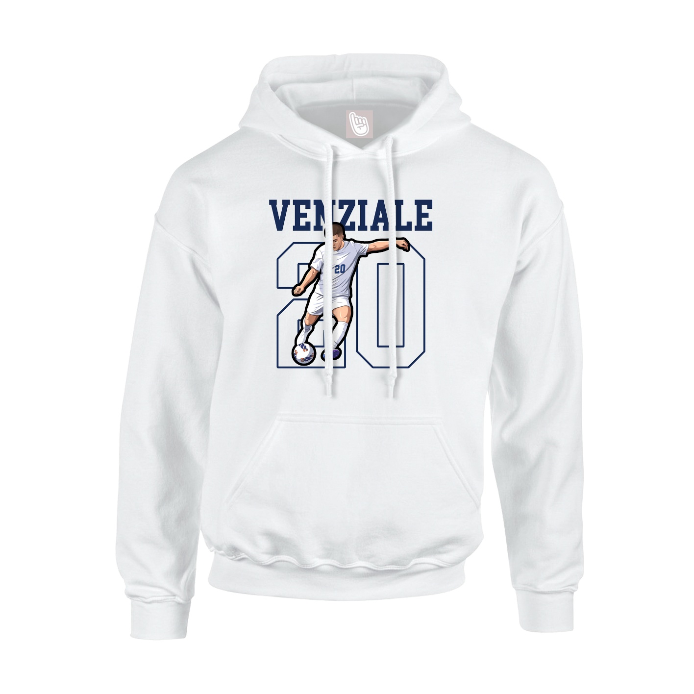 Youth Hoodie — Shirsey in White