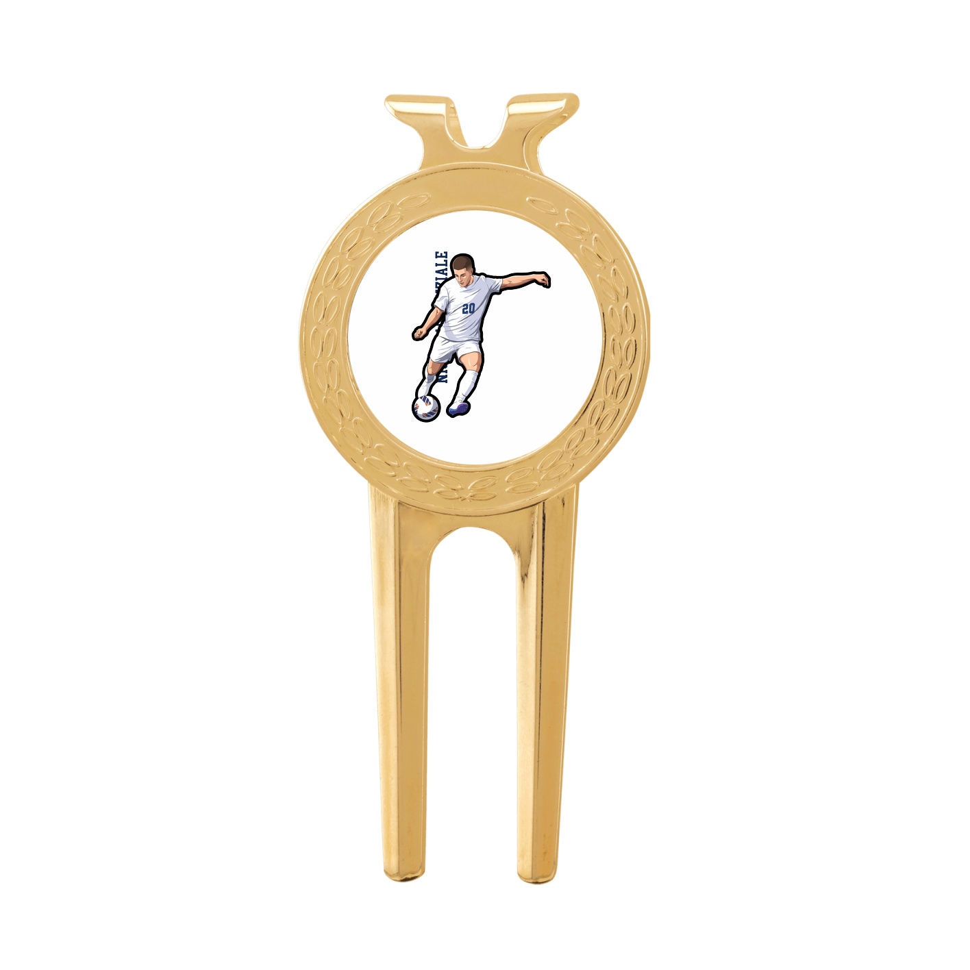 Divot Tool with Ball Marker — Name Vertical in Classic