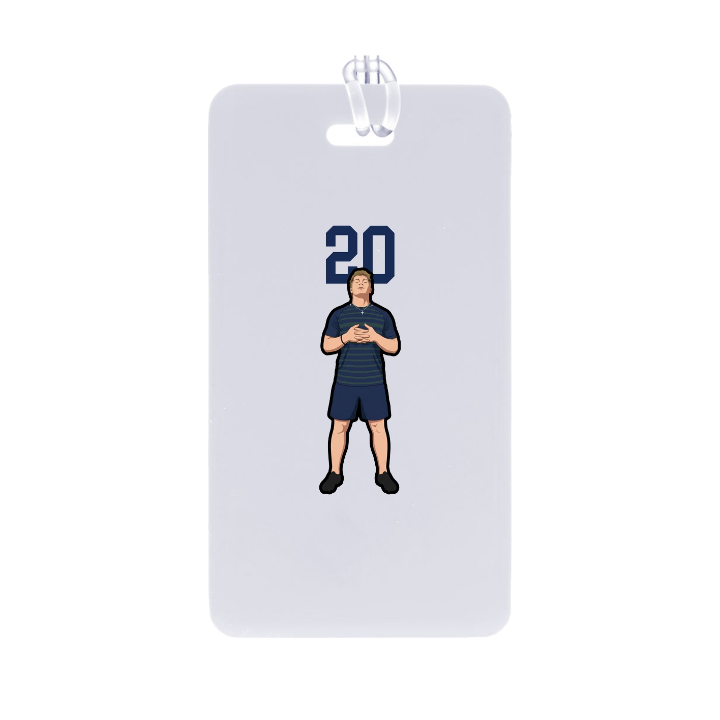 Bag Tag — Number Top in Classic