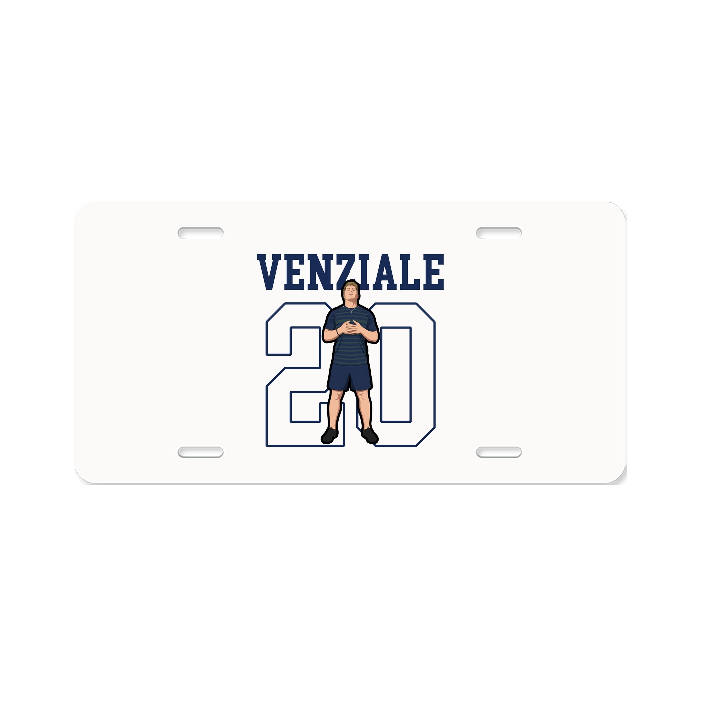 License Plate — Shirsey in Classic