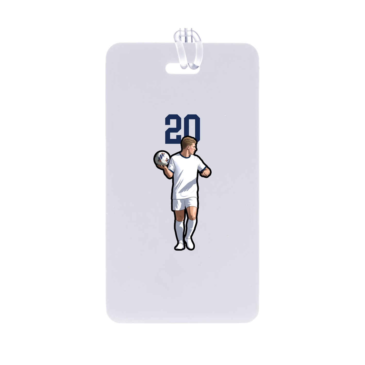 Bag Tag — Number Top in Classic