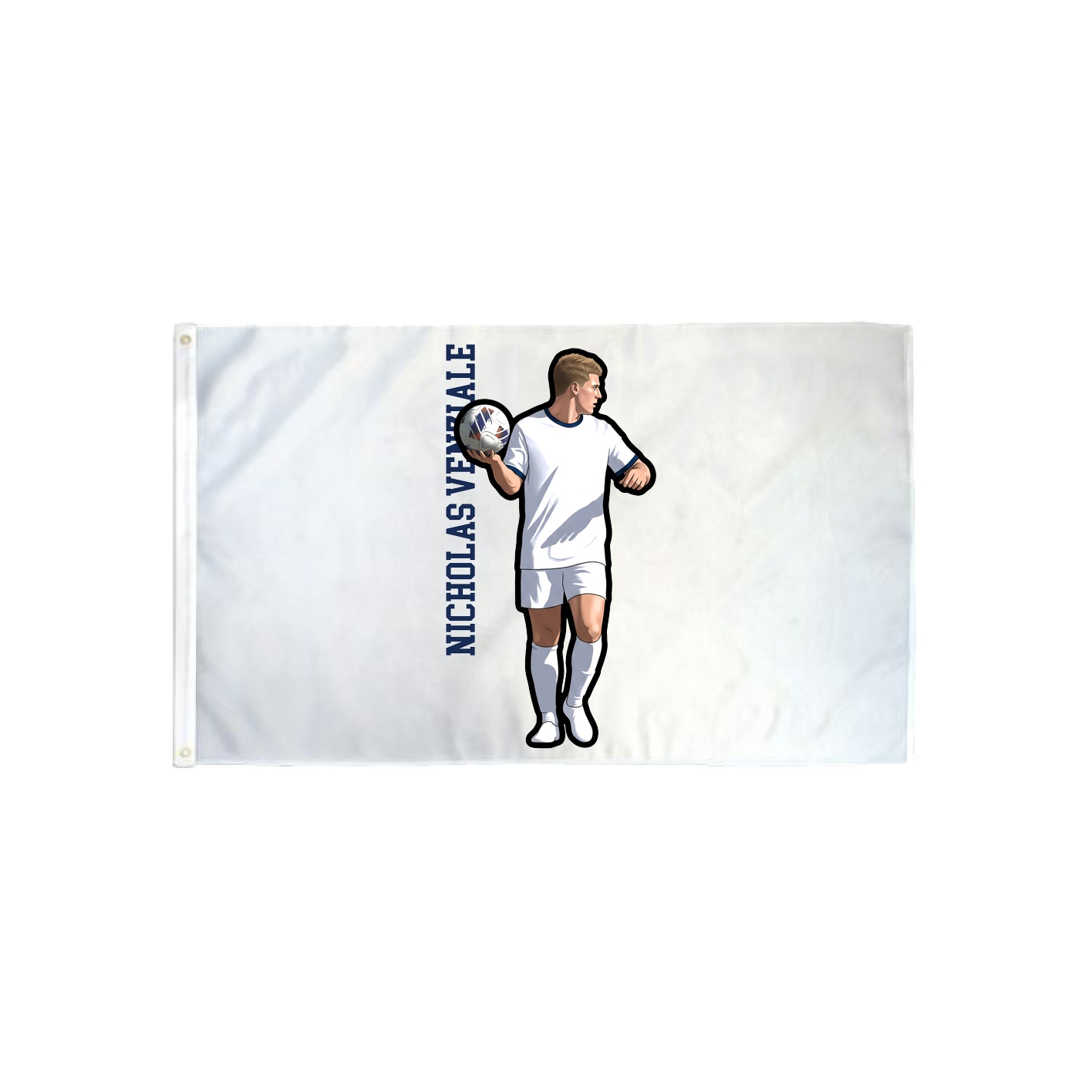 3x5 Flag — Name Vertical in Classic