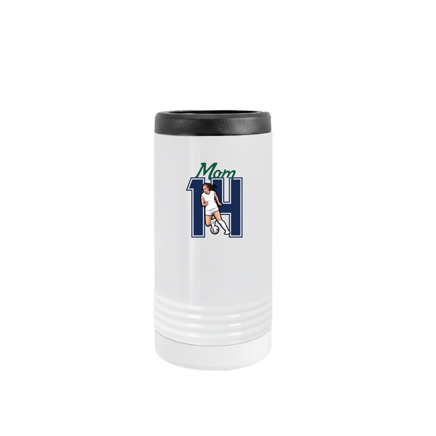 Slim Beverage Holder — Mothers Day Shirsey in White
