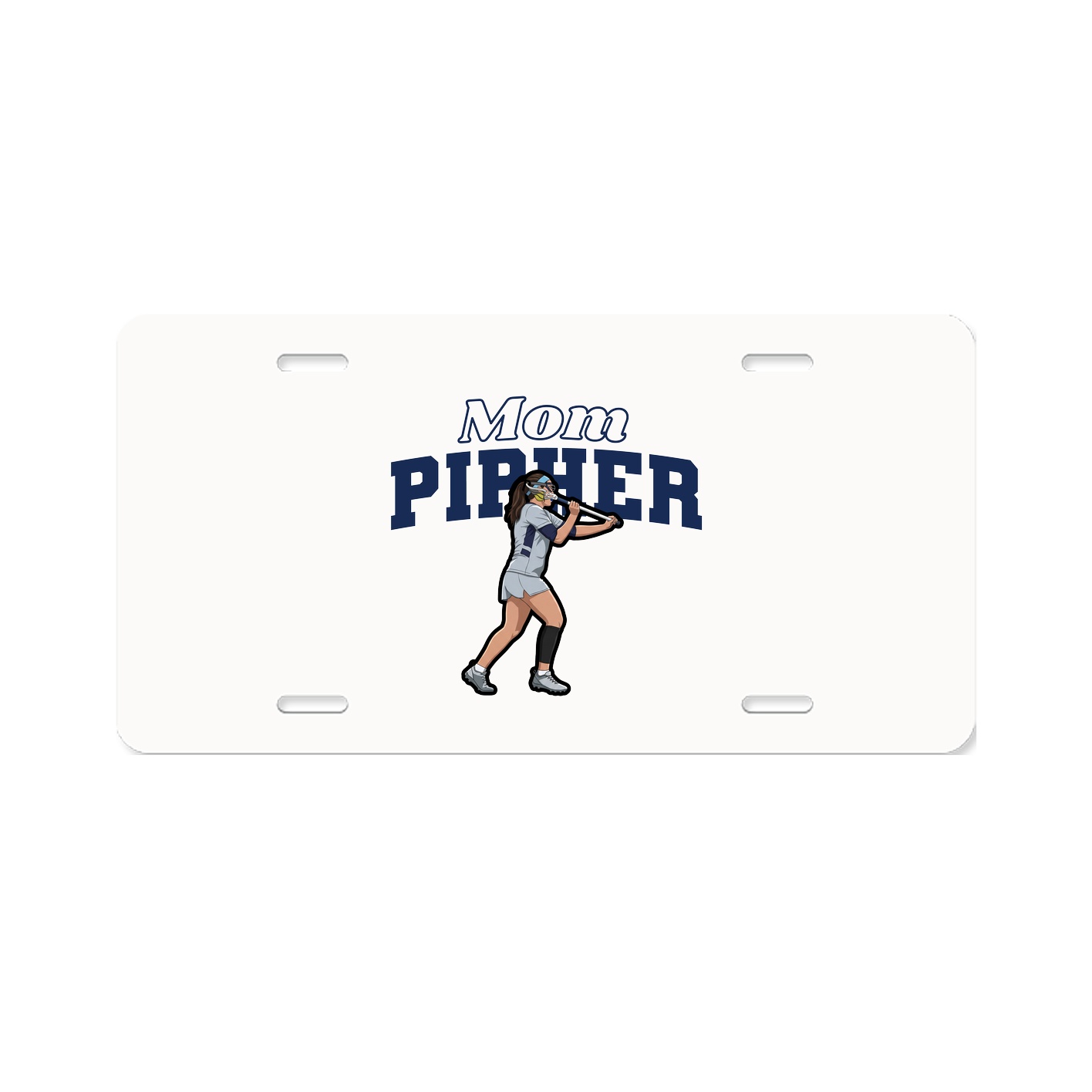 License Plate — Mothers Day Block in Classic