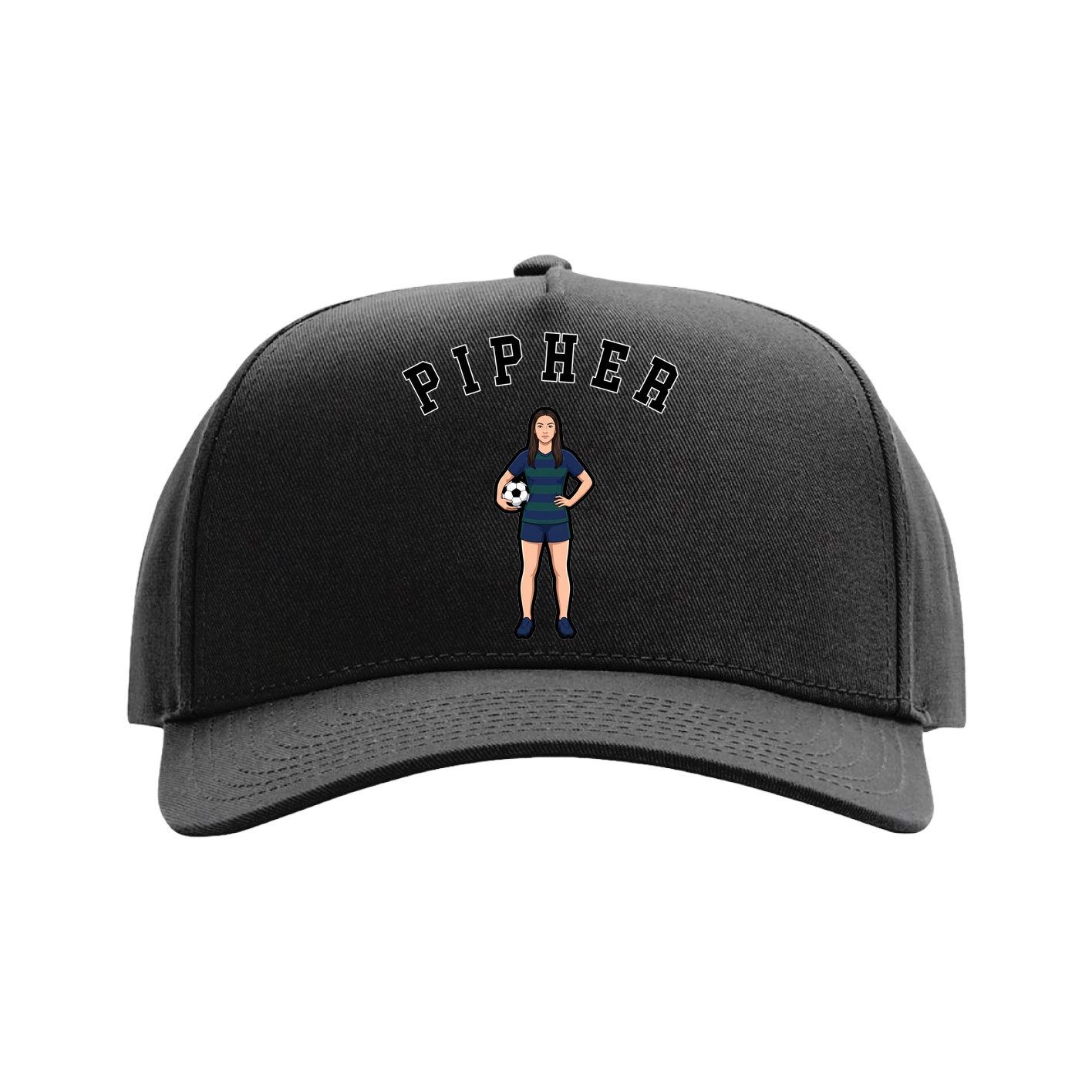 Full Fabric Five-Panel Champ Cap