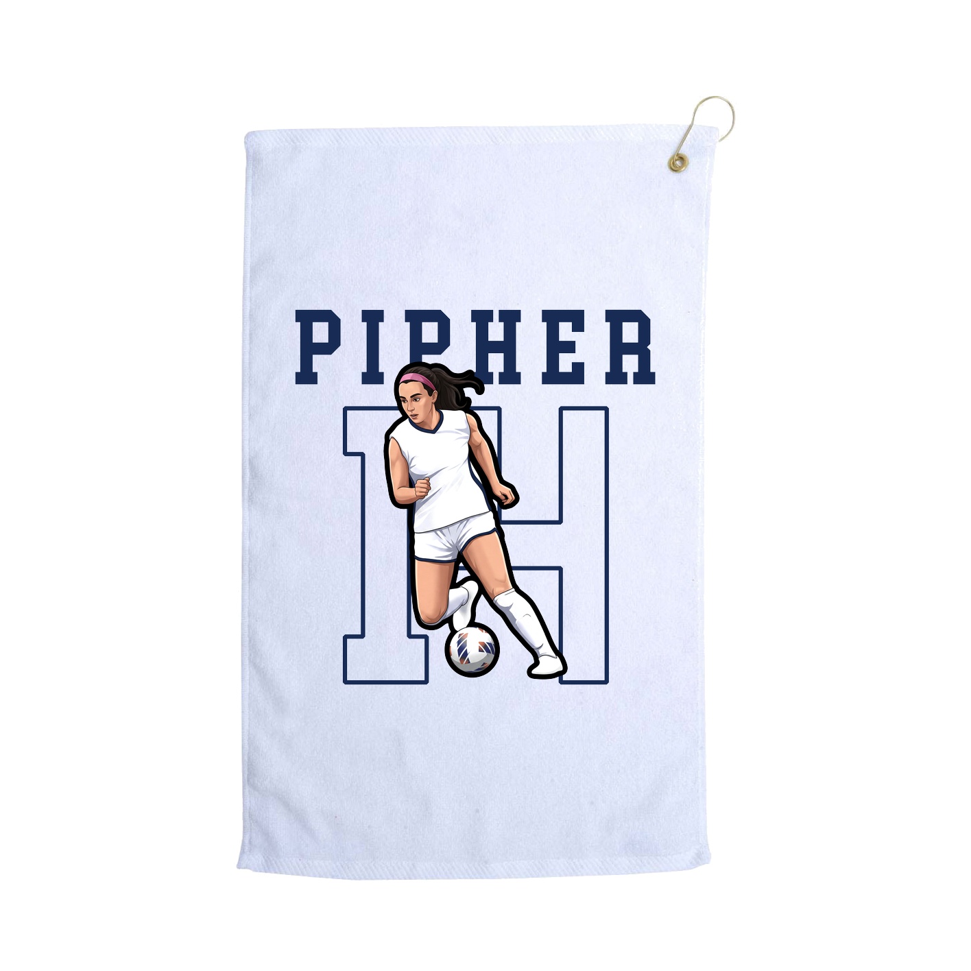 Golf Towel — Shirsey in White