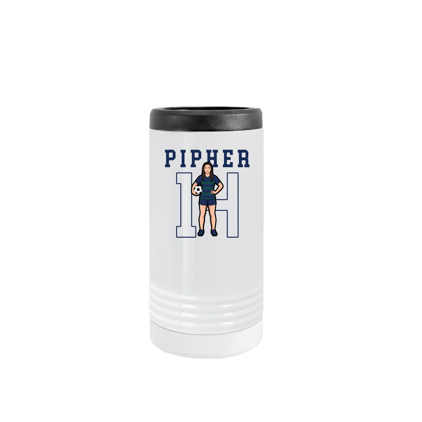 Slim Beverage Holder — Shirsey in White