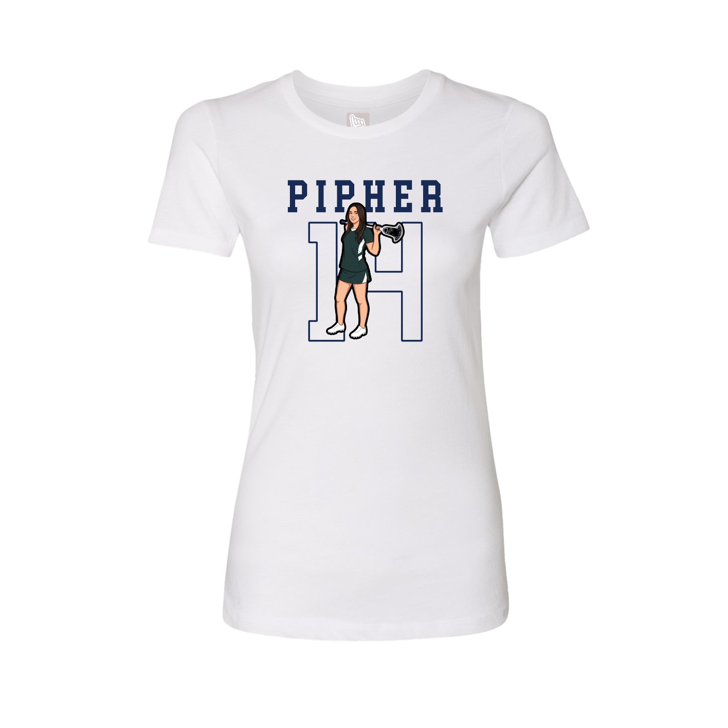 Fitted Women's Tee — Shirsey in White