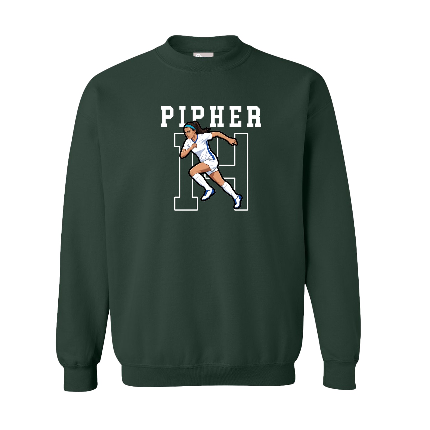 Fleece Crew — Shirsey in Green