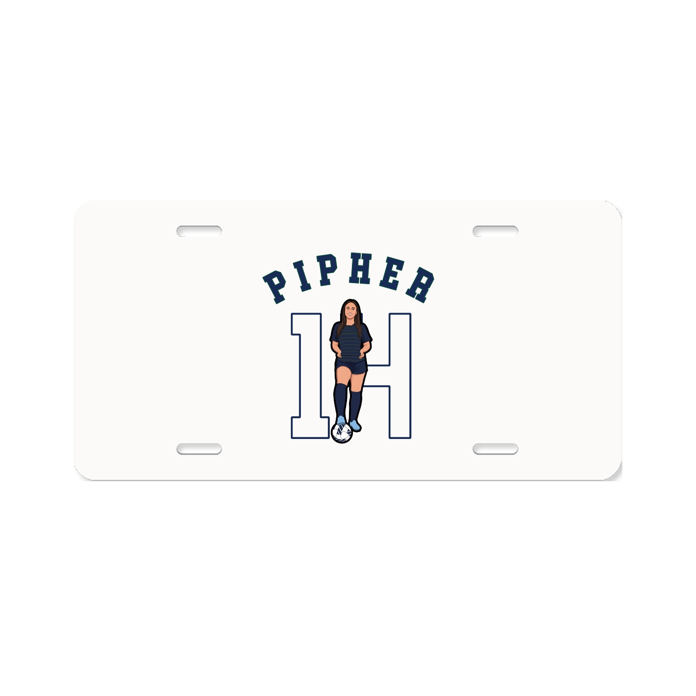 License Plate — Shirsey Arch in Classic