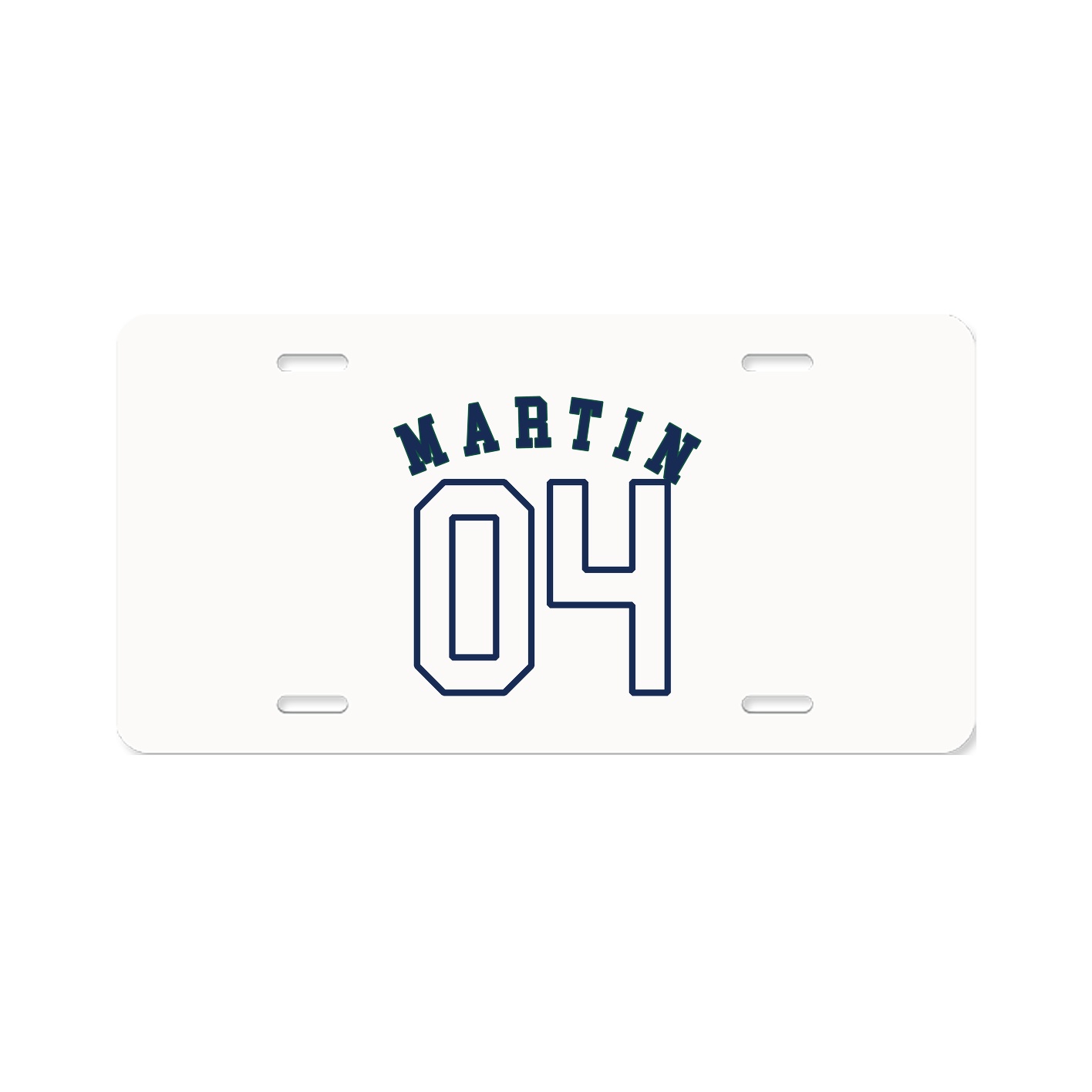 License Plate — Shirsey Arch in Classic