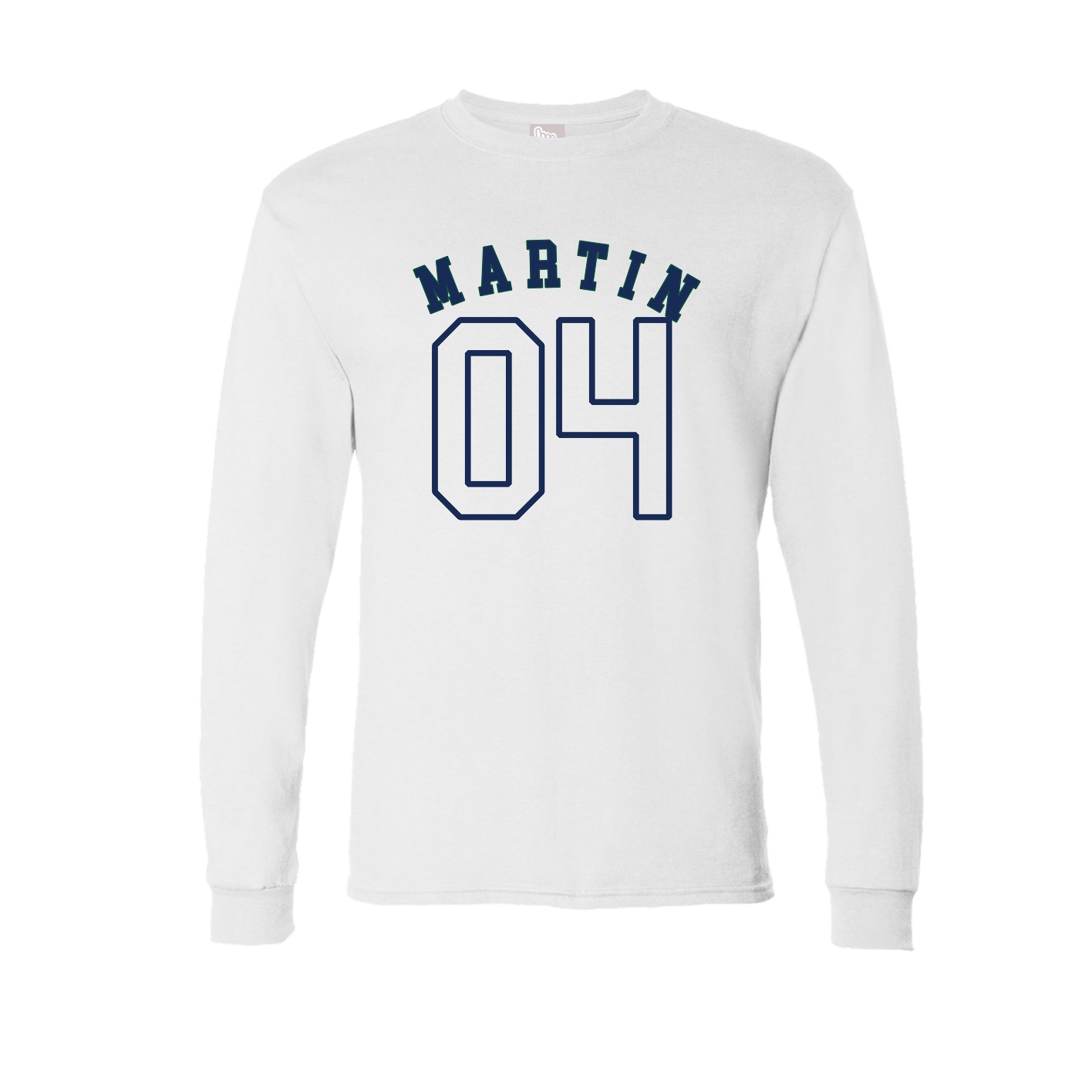 Long Sleeve Tee — Shirsey Arch in White