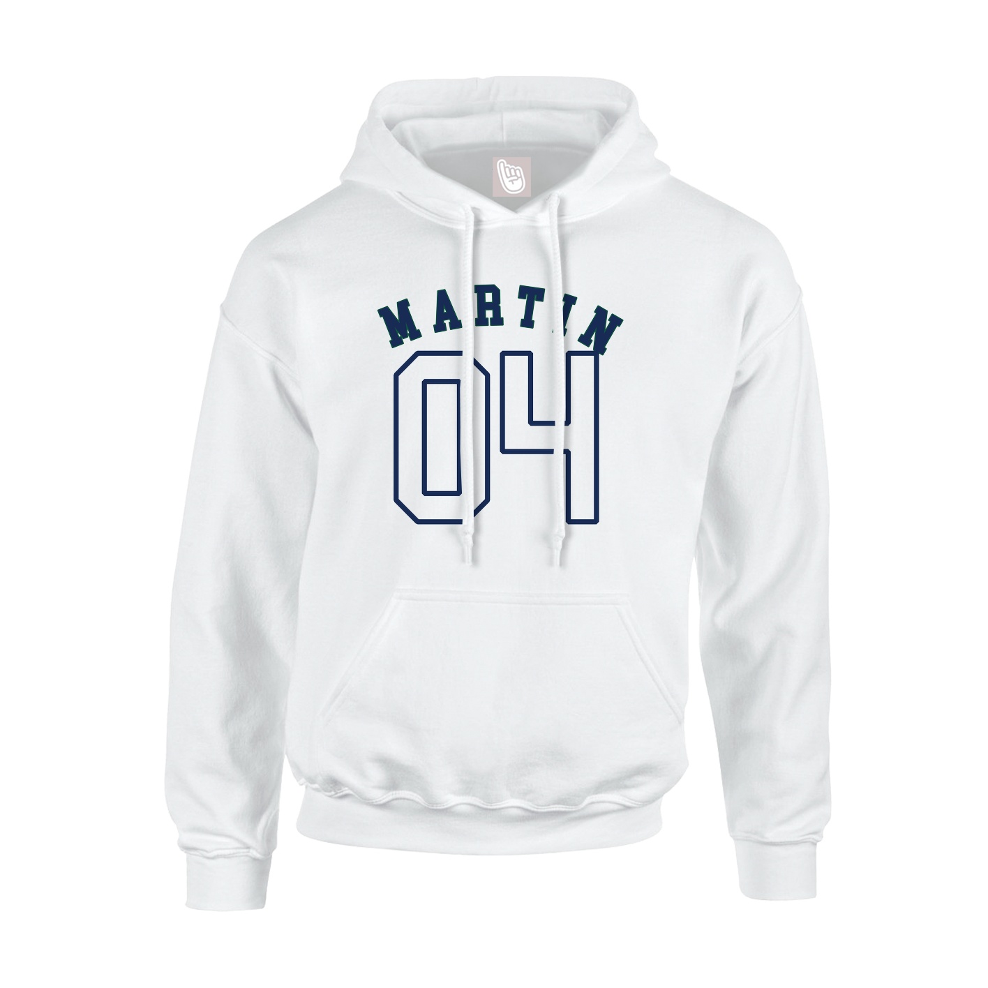 Hoodie — Shirsey Arch in White