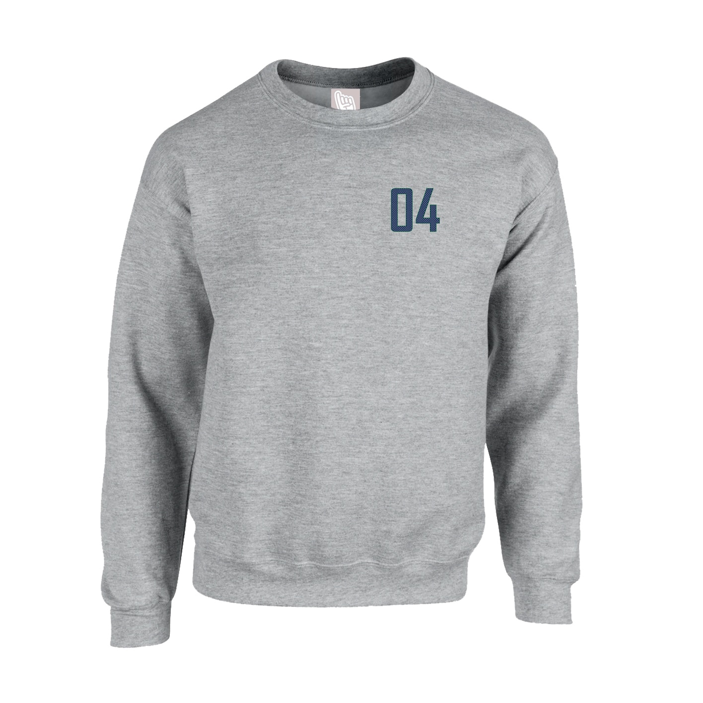Fleece Crew — Front Shirsy in Grey