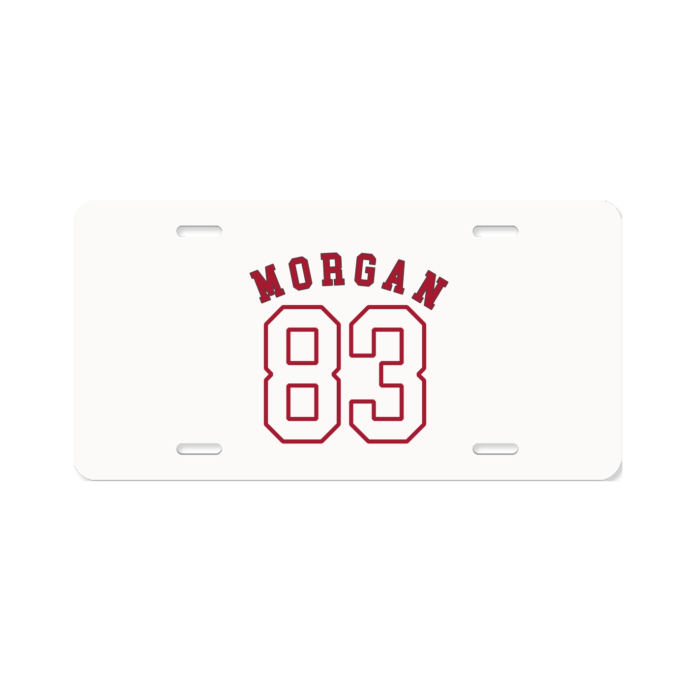 License Plate — Shirsey Arch in Classic