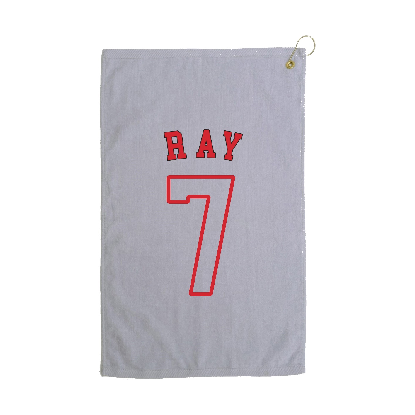 Golf Towel — Shirsey Arch in Grey
