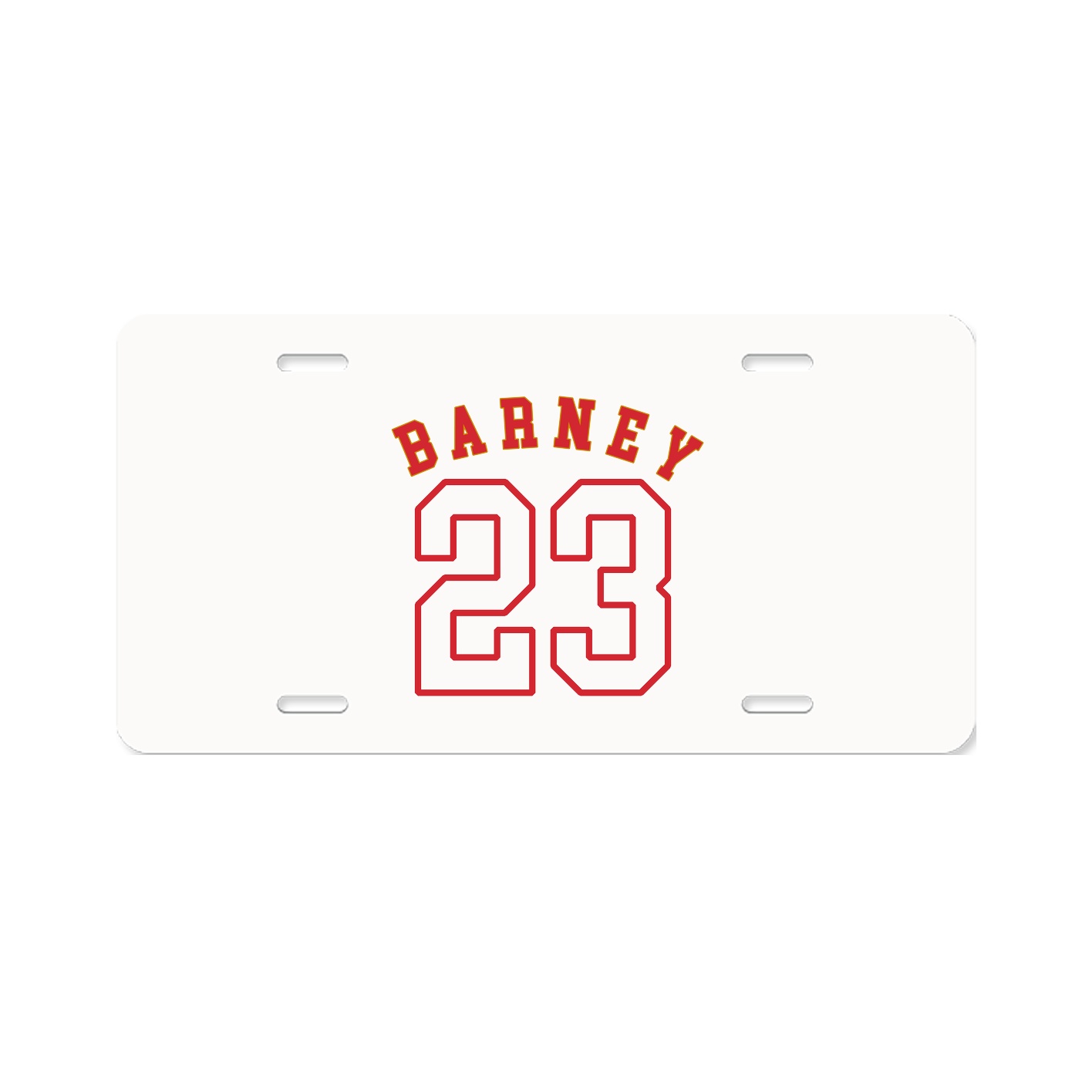 License Plate — Shirsey Arch in Classic