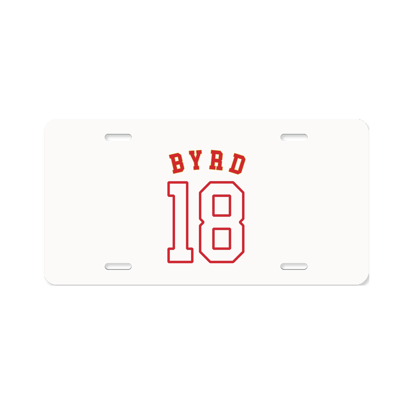 License Plate — Shirsey Arch in Classic