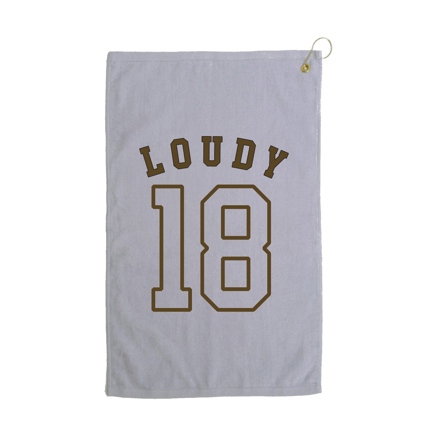 Golf Towel — Shirsey Arch in Grey