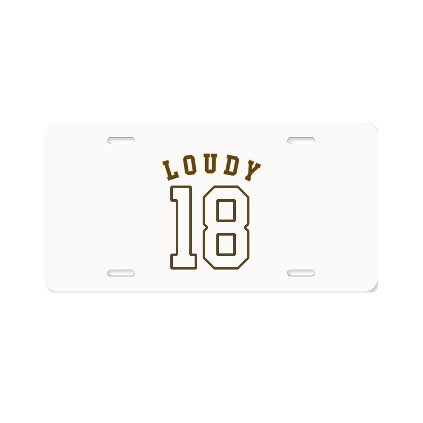 License Plate — Shirsey Arch in Classic