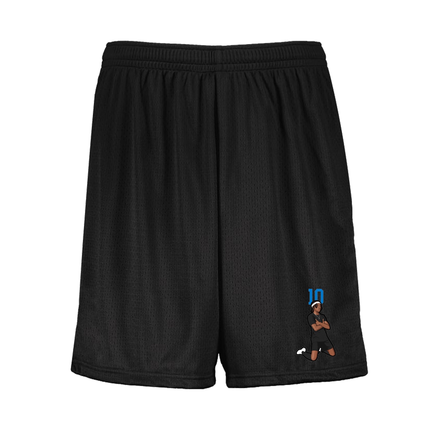Shorts — Number Top in Black