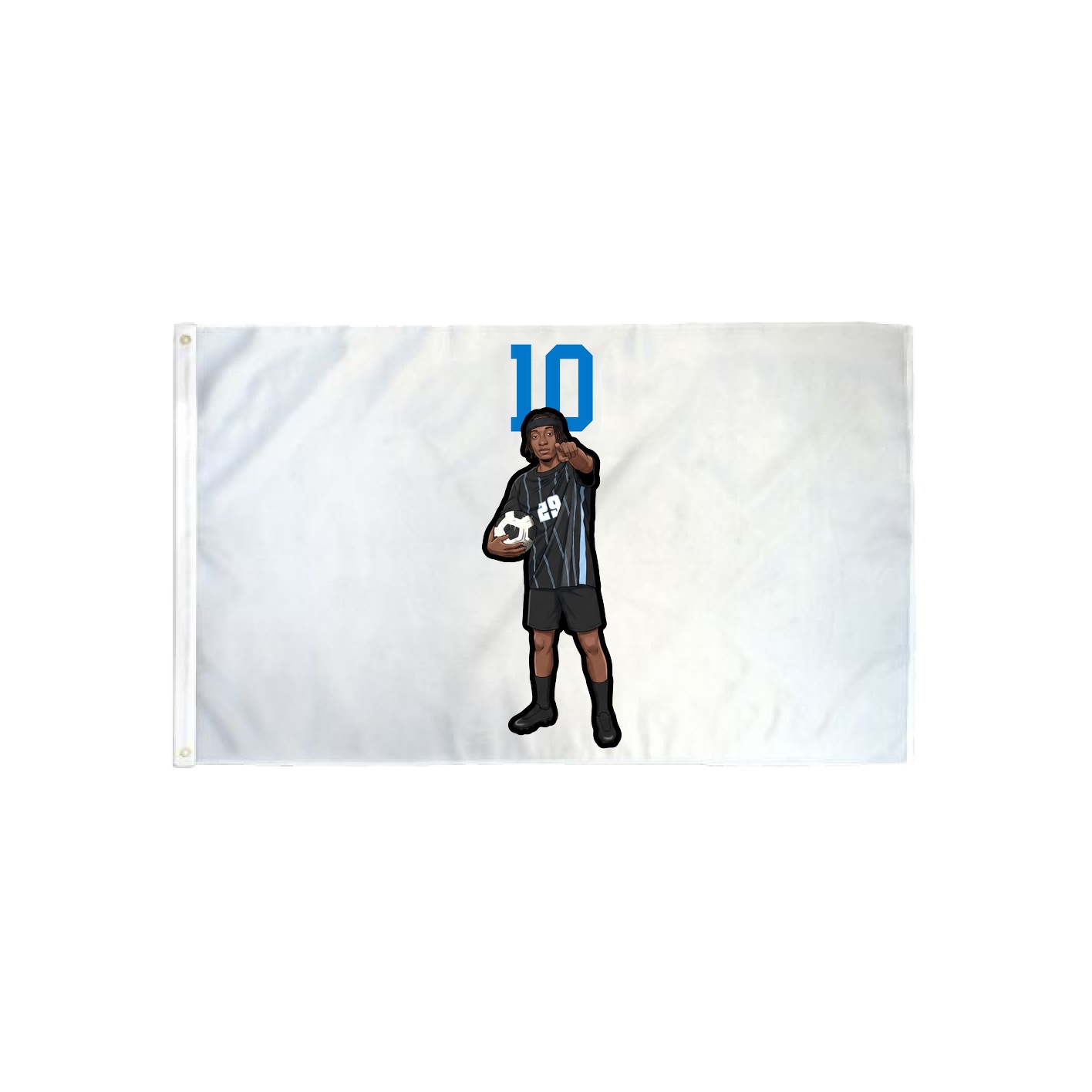 3x5 Flag — Number Top in Classic
