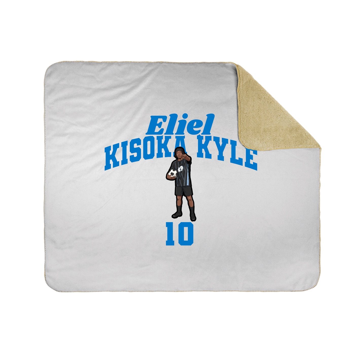 Throw Blanket — Signature Arch in White