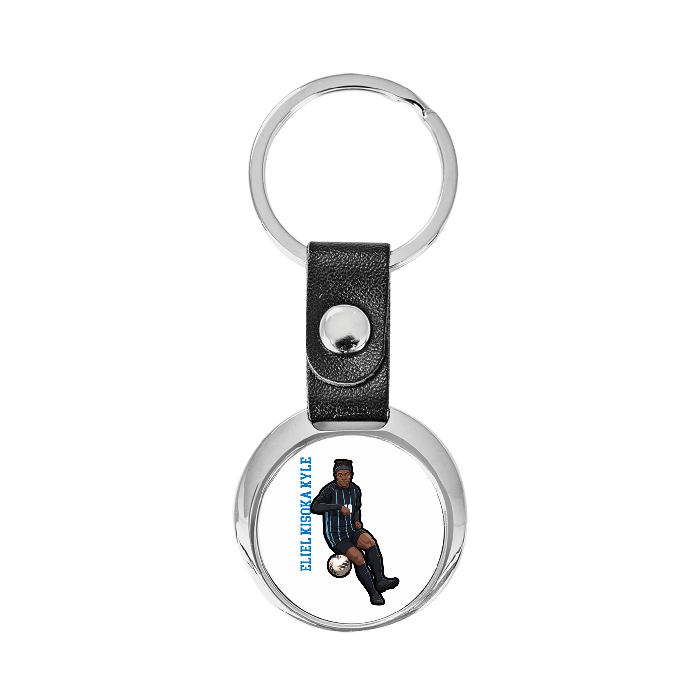Key Chain — Name Vertical in Classic