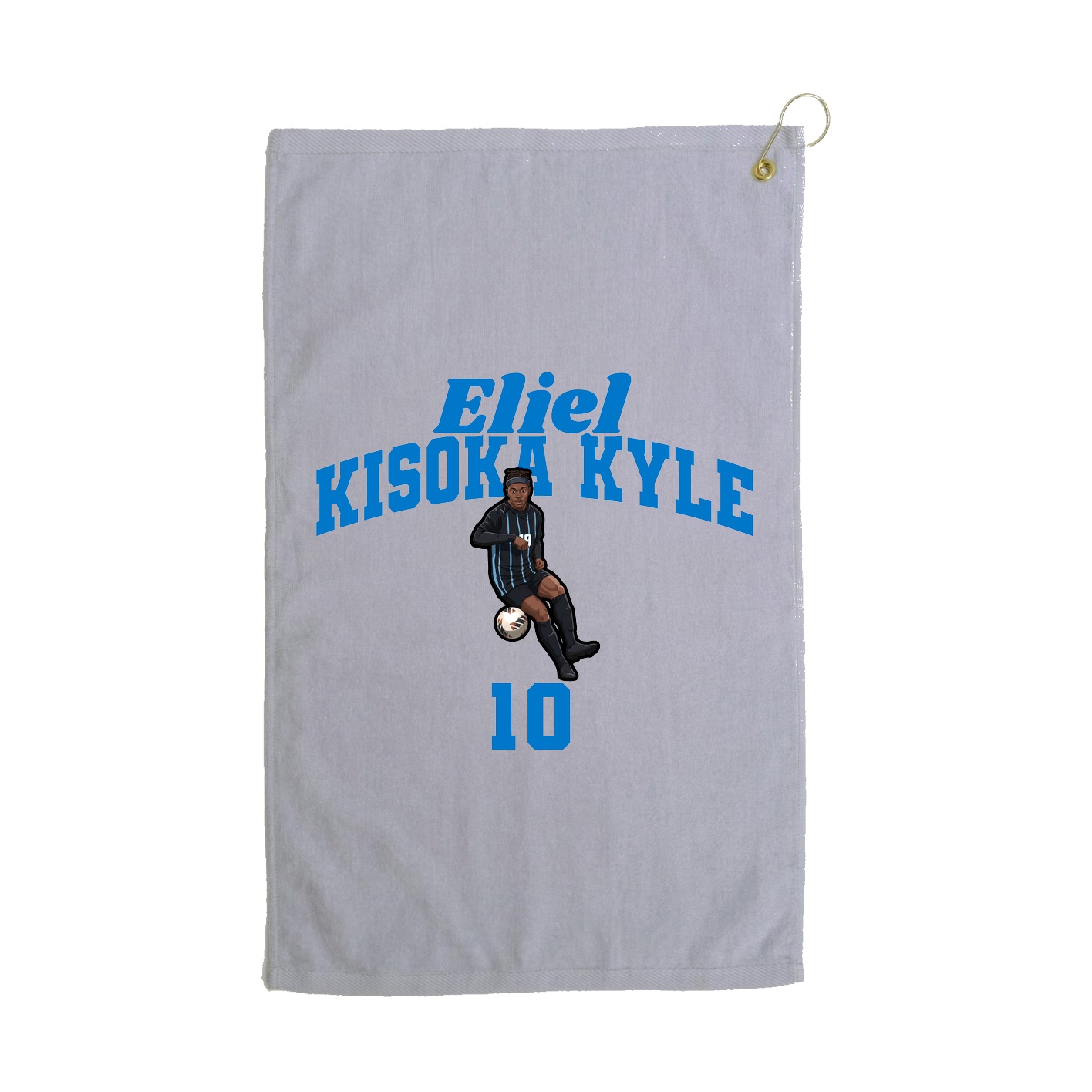 Golf Towel — Signature Arch in Grey