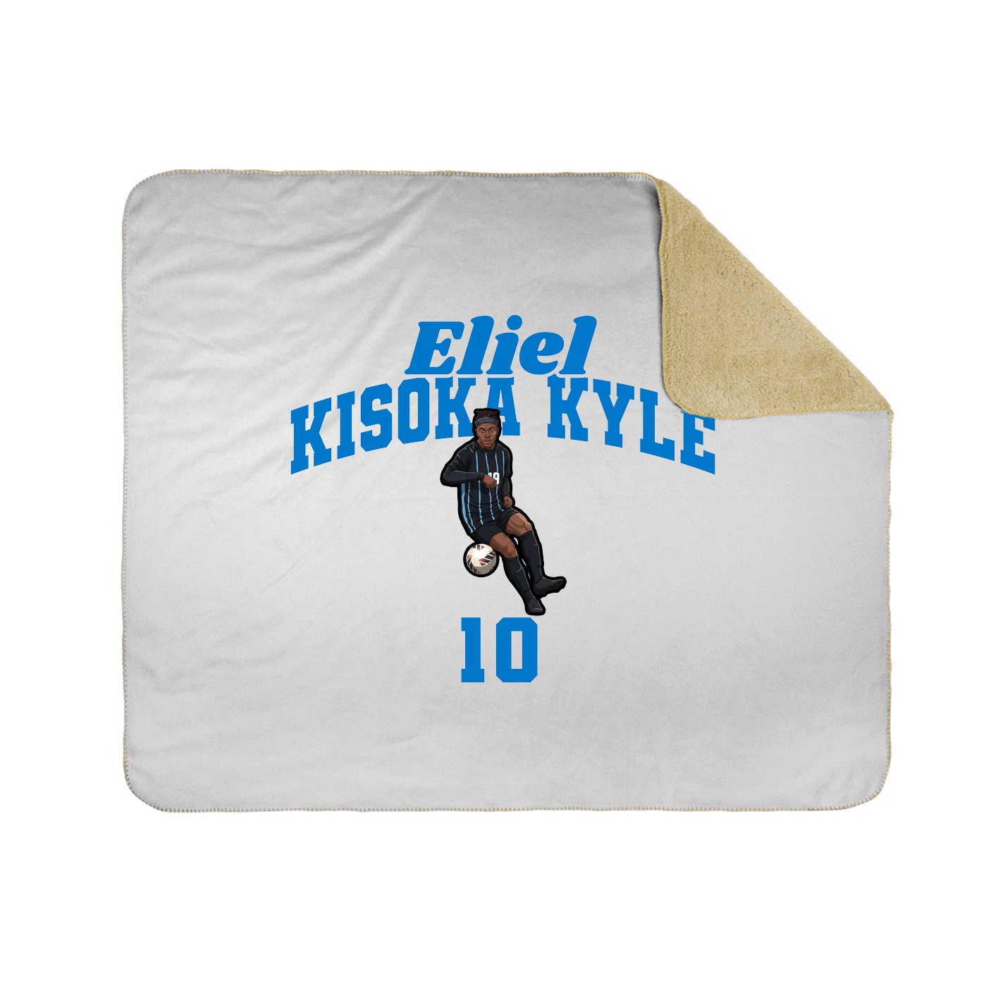 Throw Blanket — Signature Arch in White