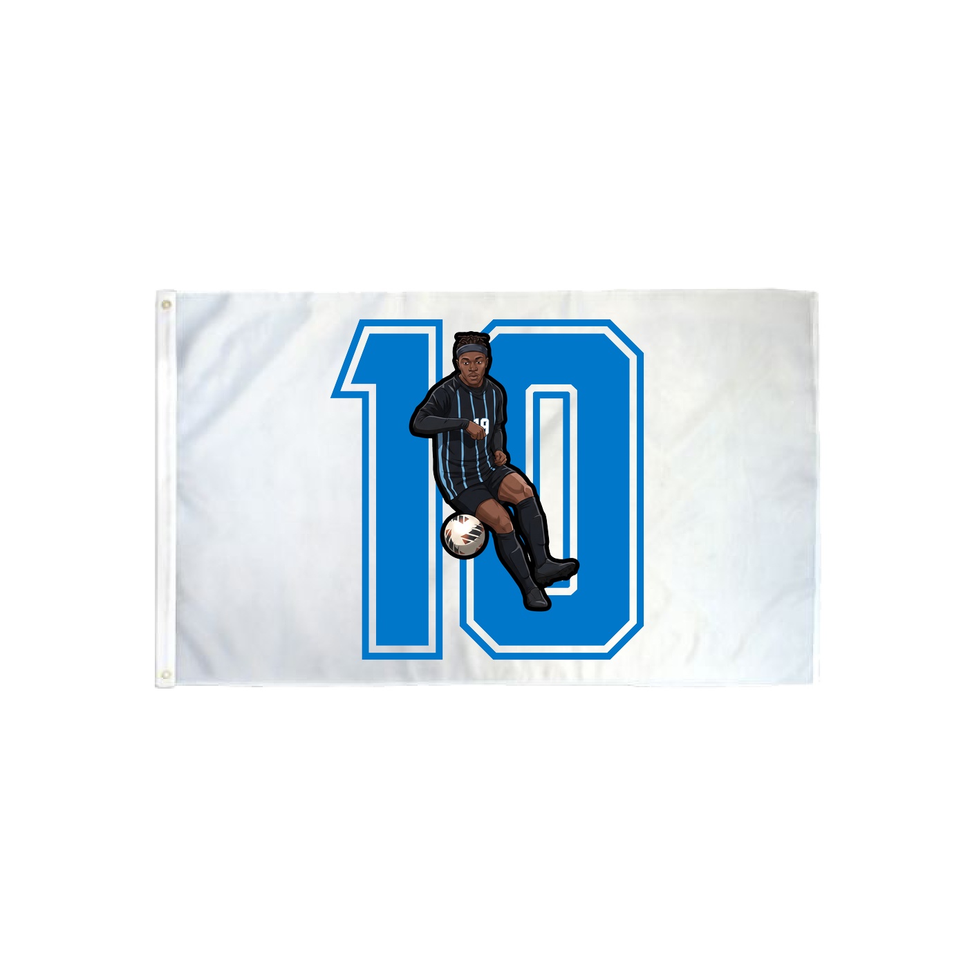 3x5 Flag — Number in Classic