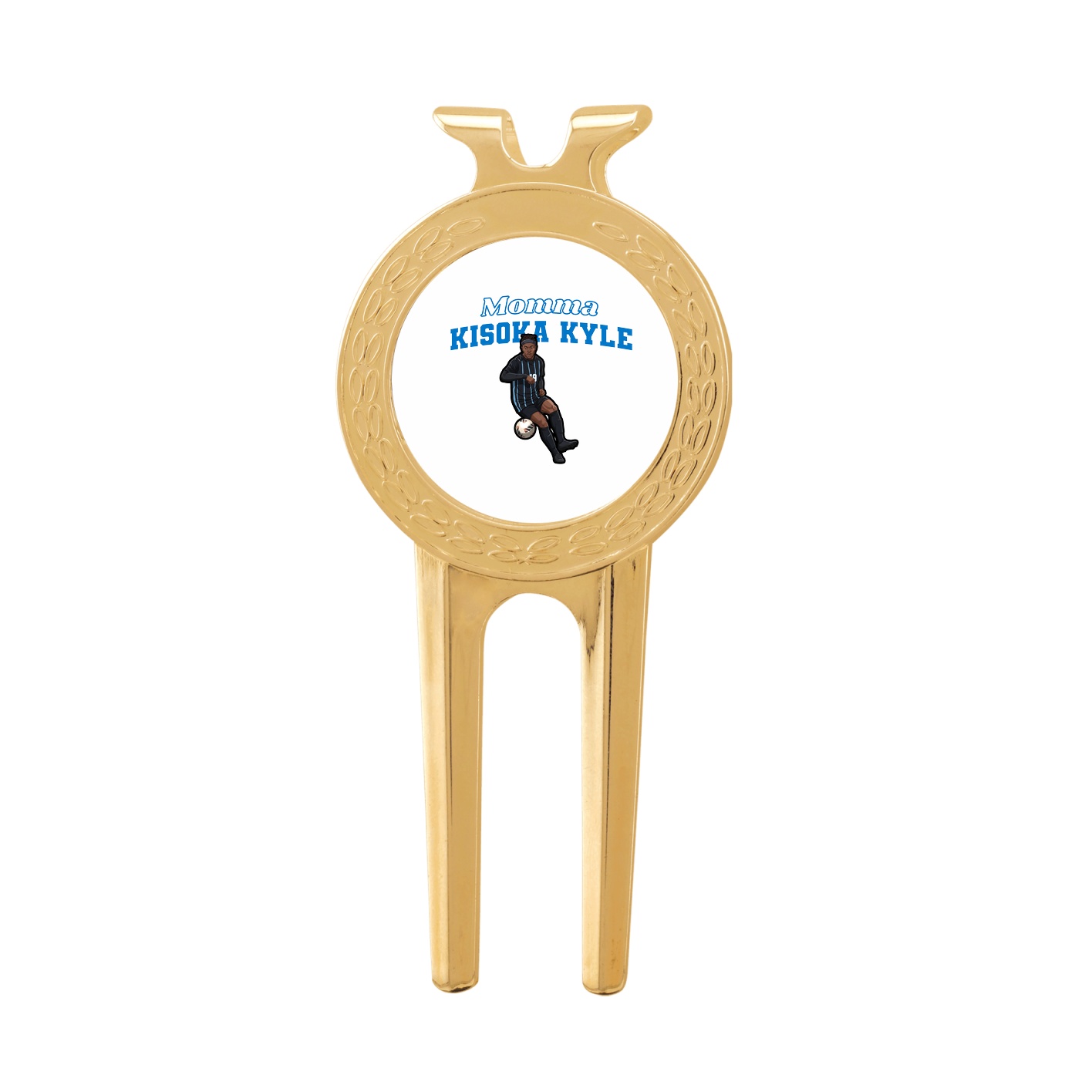 Divot Tool with Ball Marker — Mothers Day Block in Classic