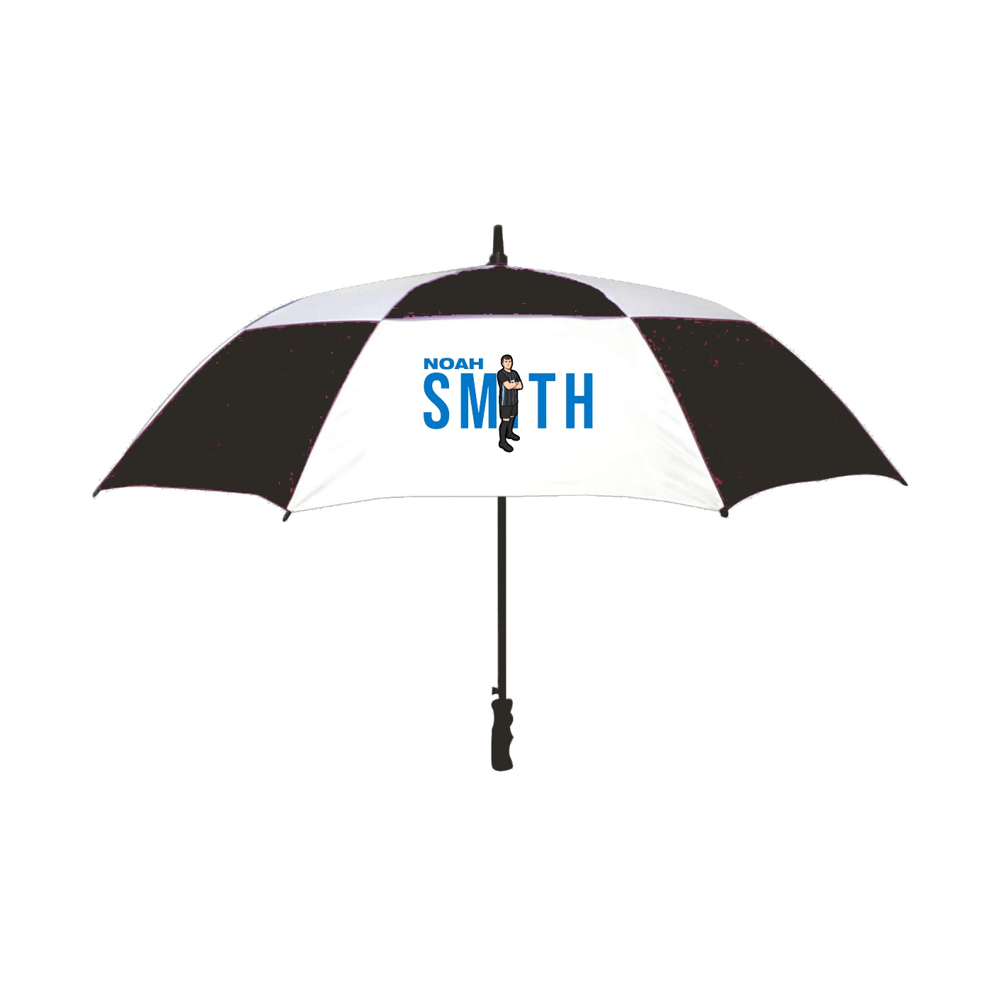 Golf Umbrella — Player Name in Black