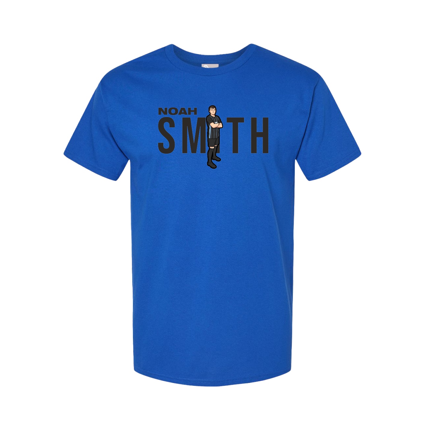 Youth Tee — Player Name in Royal