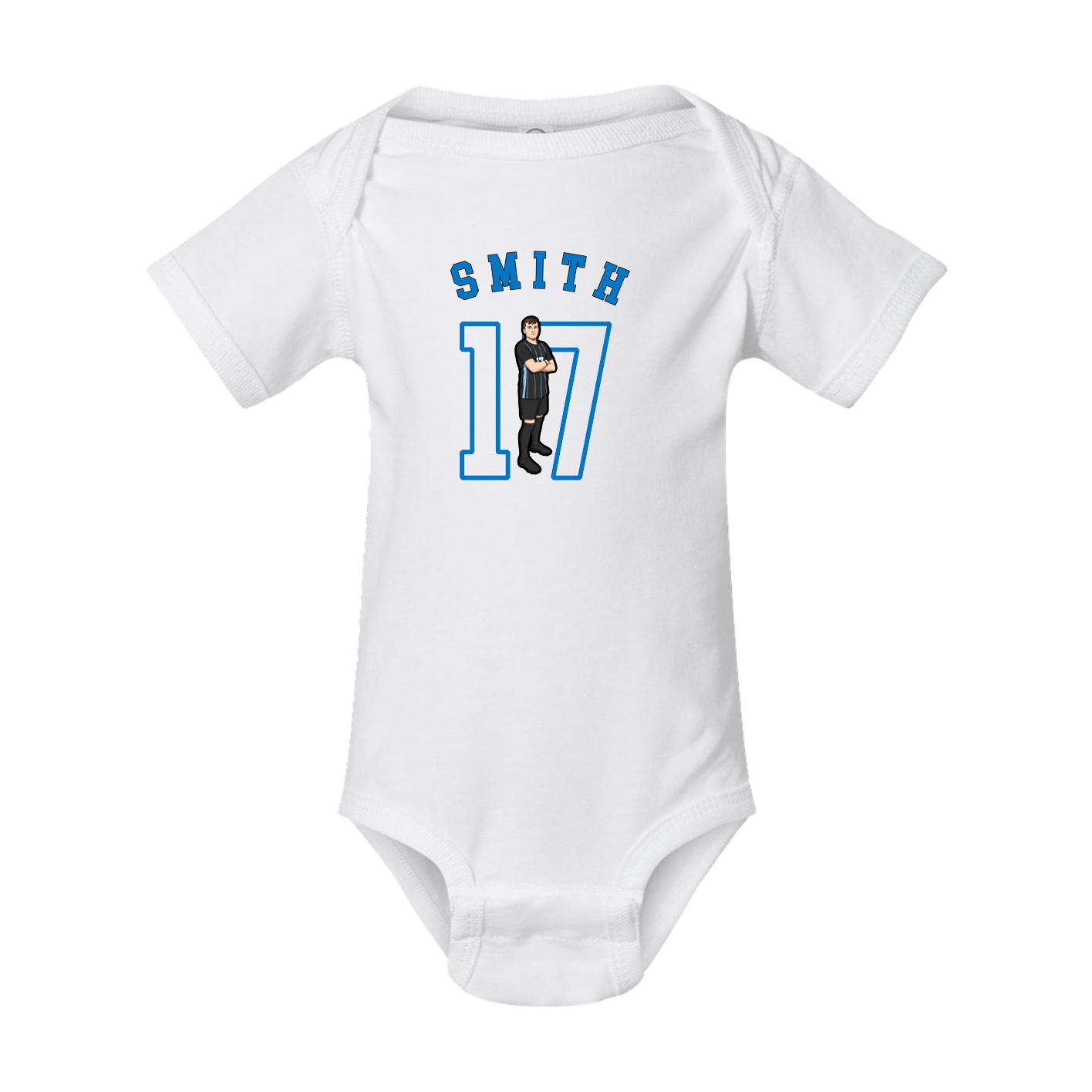 Baby Onesie — Shirsey Arch in White