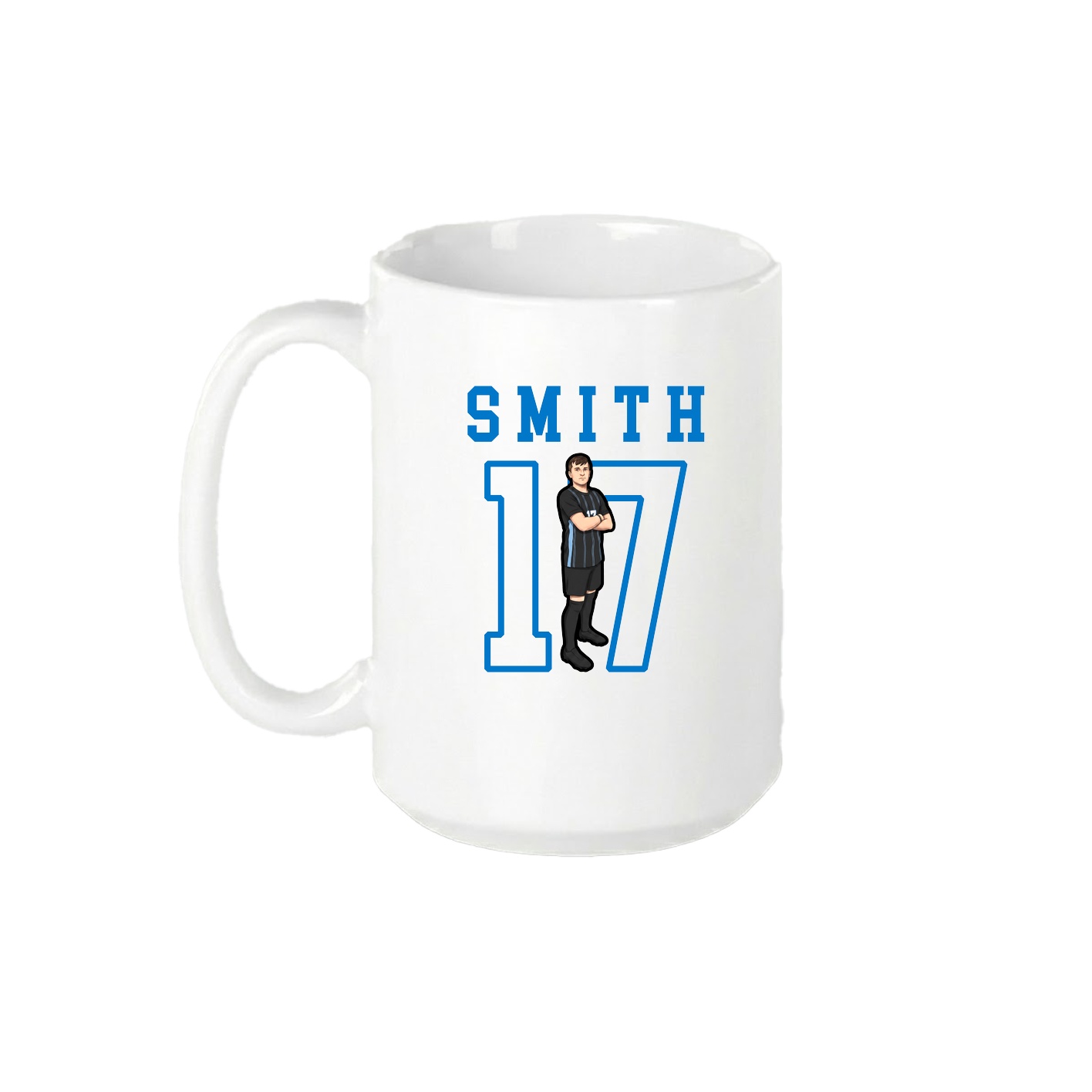 15oz Coffee Mug — Shirsey in White